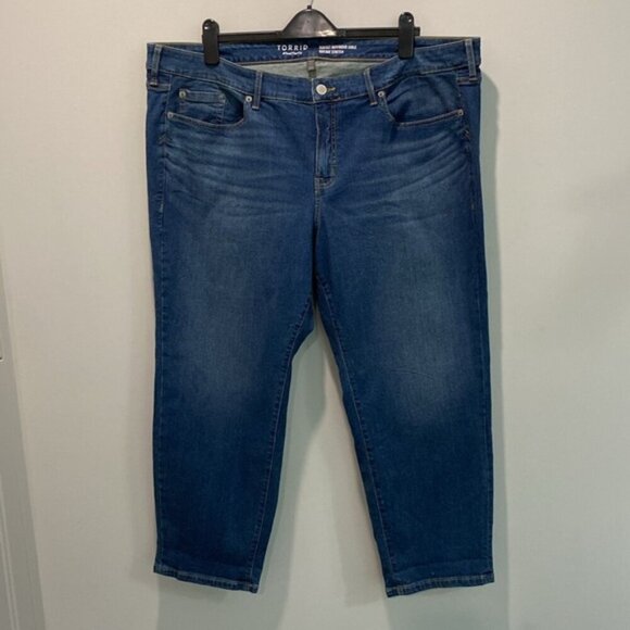 Torrid Jeans perfect boyfriend vintage stretch Jeans size 22S - Picture 9 of 12